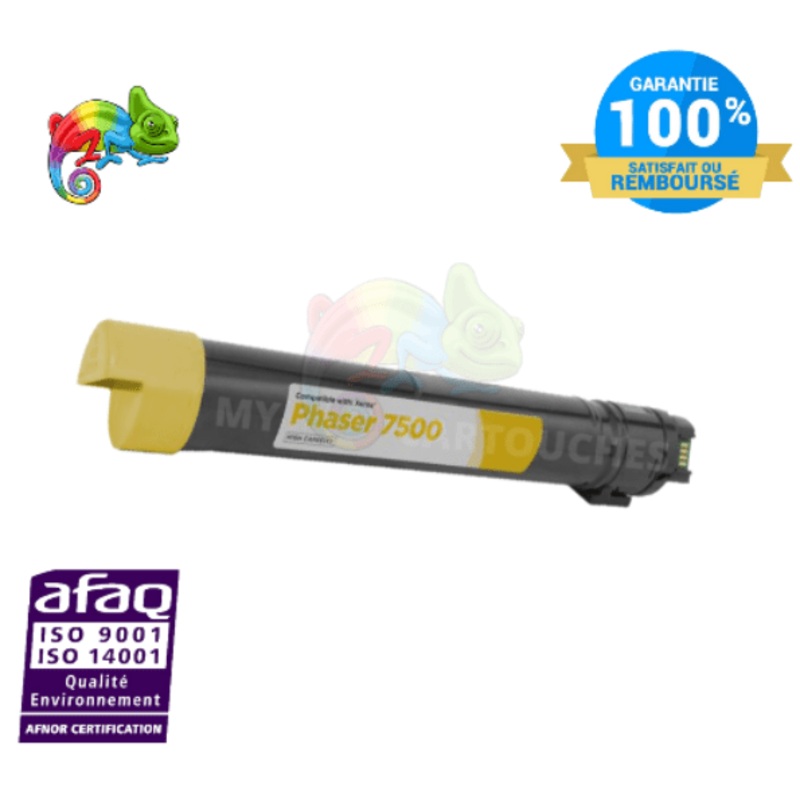 Toner laser Xerox 7500 Jaune  compatible 106R01438