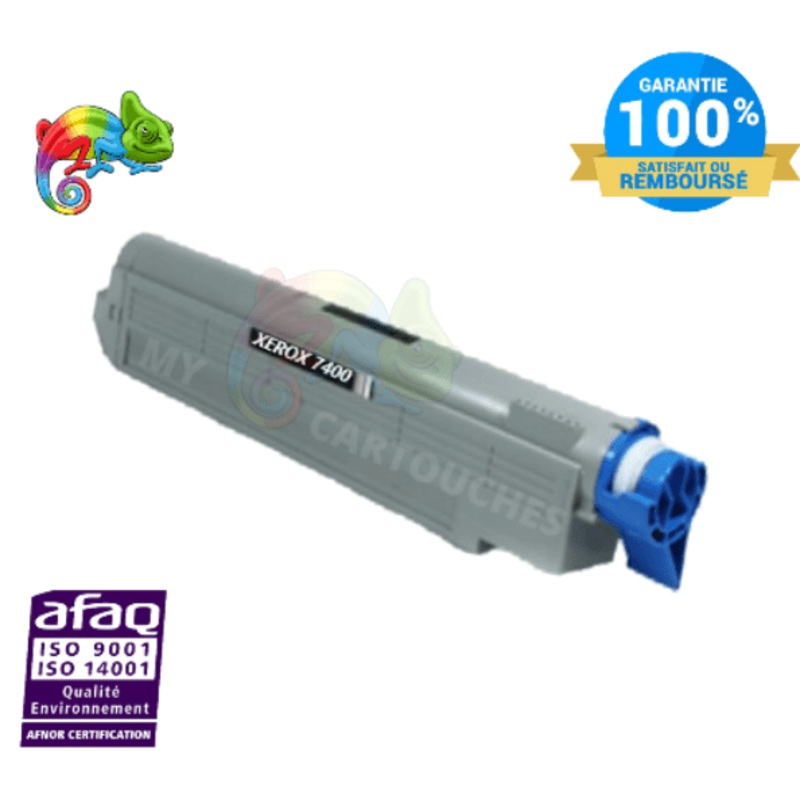 toner laser Xerox Phaser 7400 noir compatible 106R01080