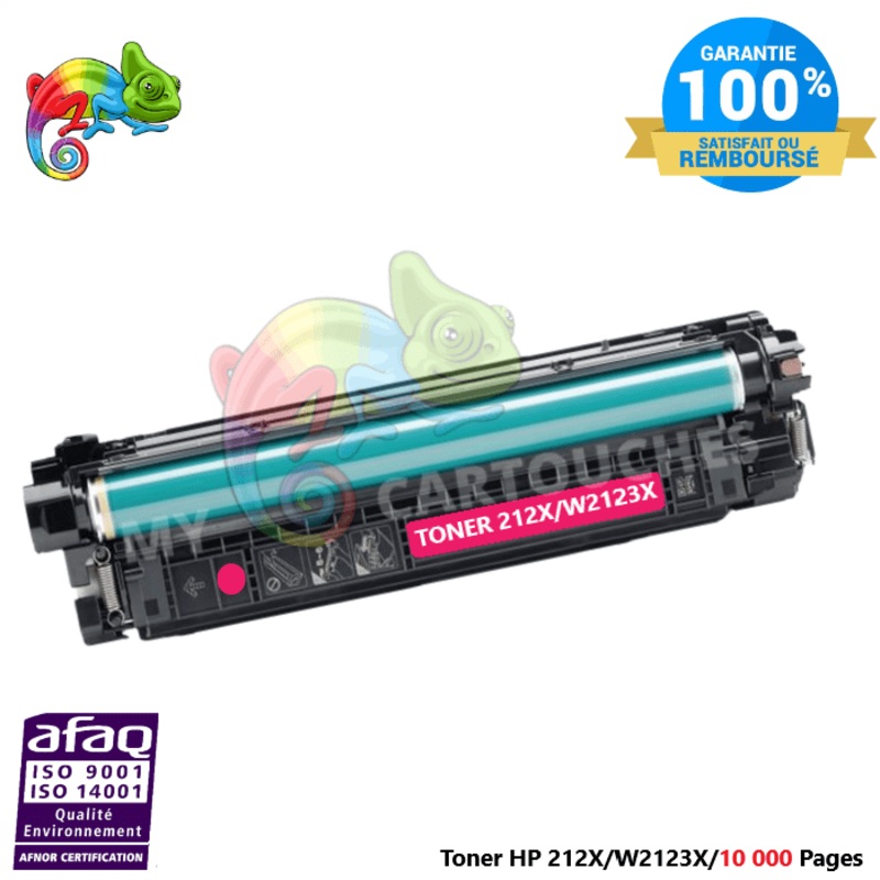 Laser Pour  HP 212X Magenta Toner HP ( W2123X ) Compatible