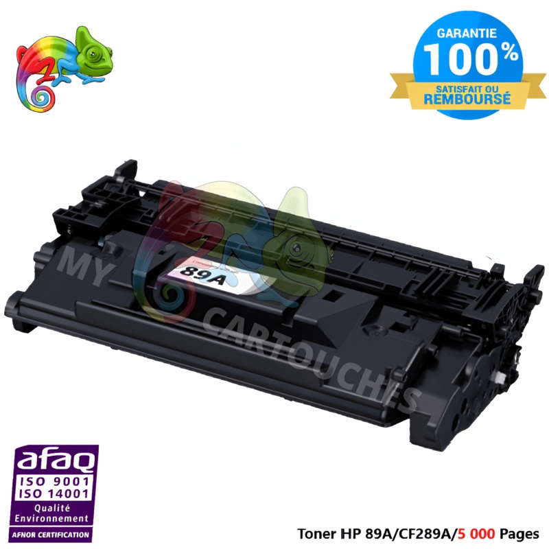 Toner Laser Pour  HP 89A  Noir Toner laser HP (CF289A) Compatible