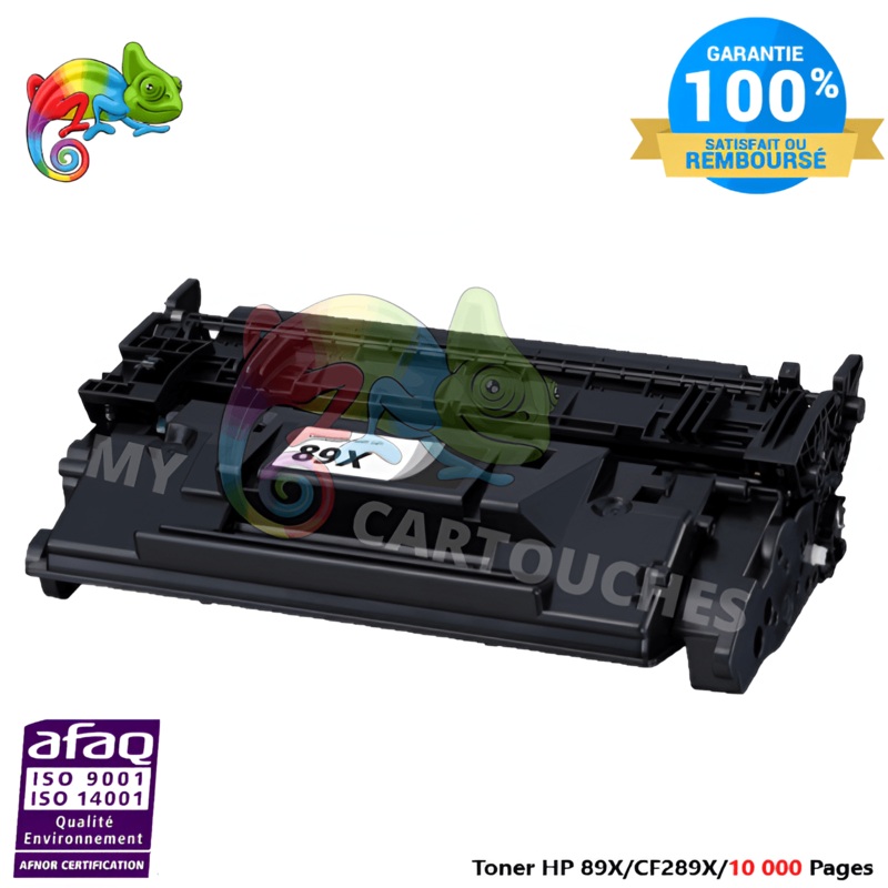 Toner Laser Pour HP 89X – (CF289X) Black Compatible