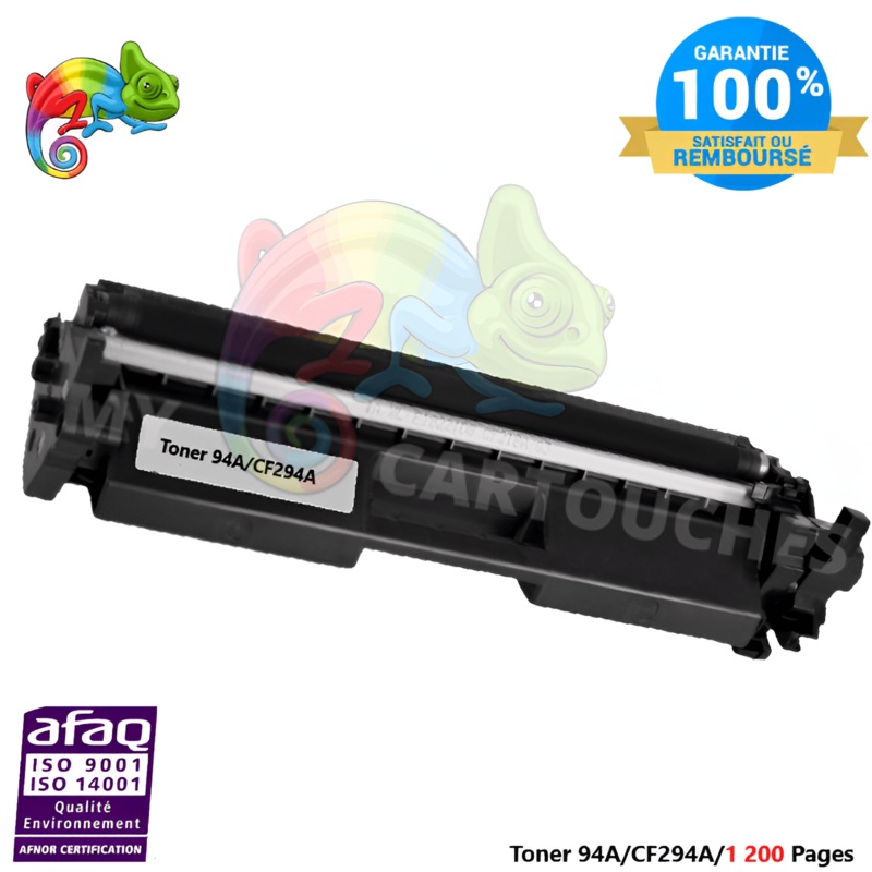 Toner Laser Pour  HP 94A  Noir Toner laser HP (CF294A) Compatible