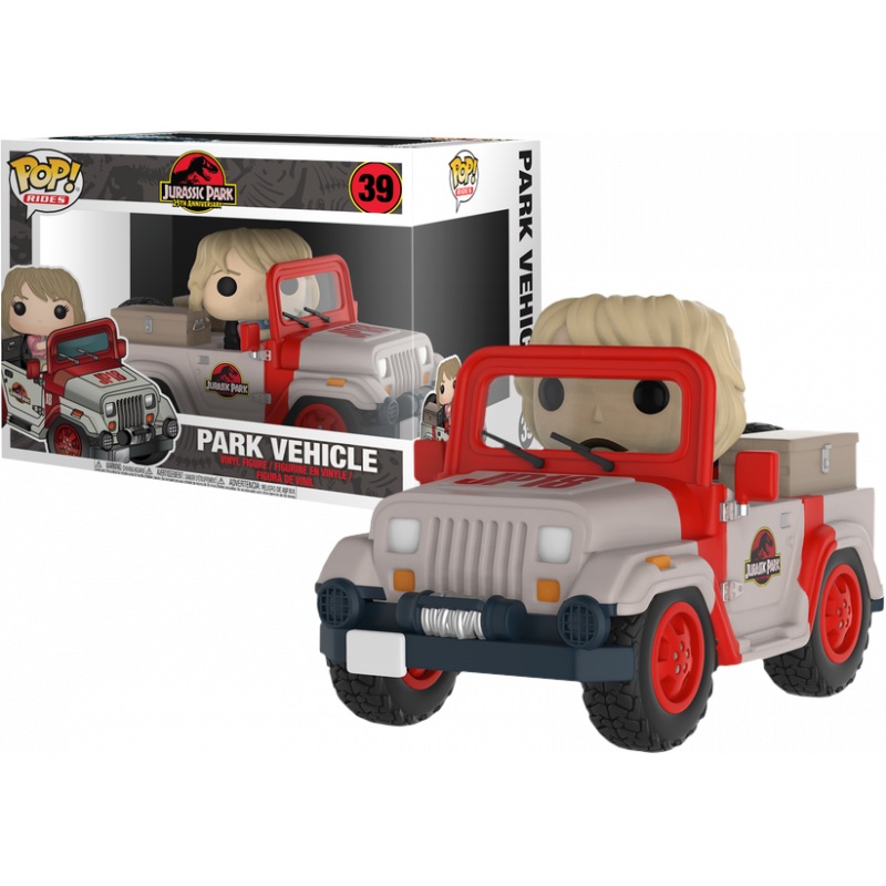 Funko Jurassic Park Jeep Pop! Vinyl Ride