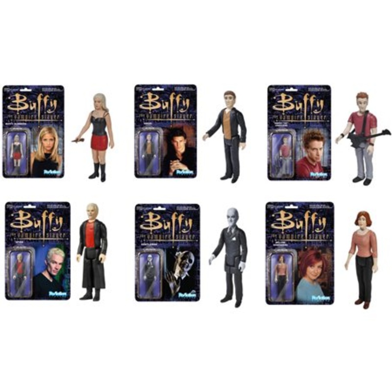 Funko Reaction Figures Buffy the Vampire Slayer Full Set of 6 Action Figures