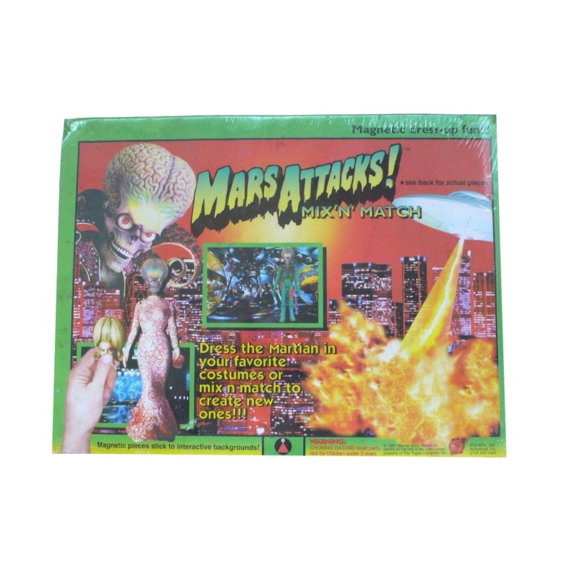 Mars Attacks Mix ‘n’ Match Magnetic Dress-up Set