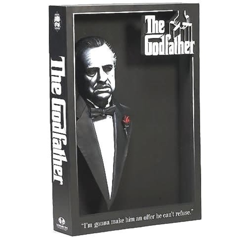 The Godfather Don Corleone McFarlane’s Pop Culture Masterworks 3D Poster Wall Art