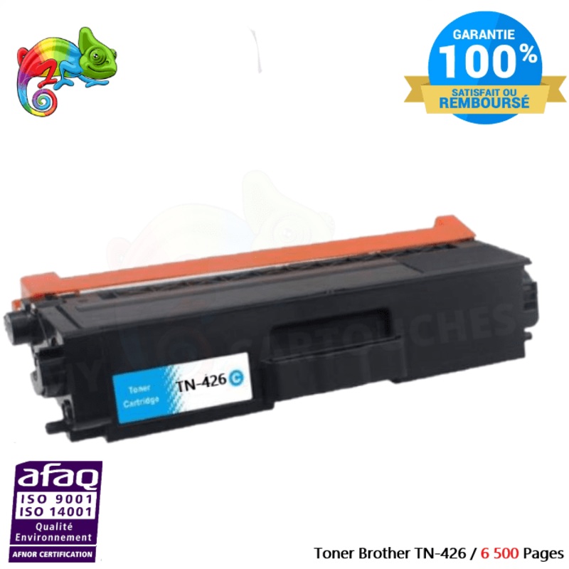 Toner Laser  Brother TN 426  Cyan Brother ( HL-L 8360 CDW….. )  Compatible