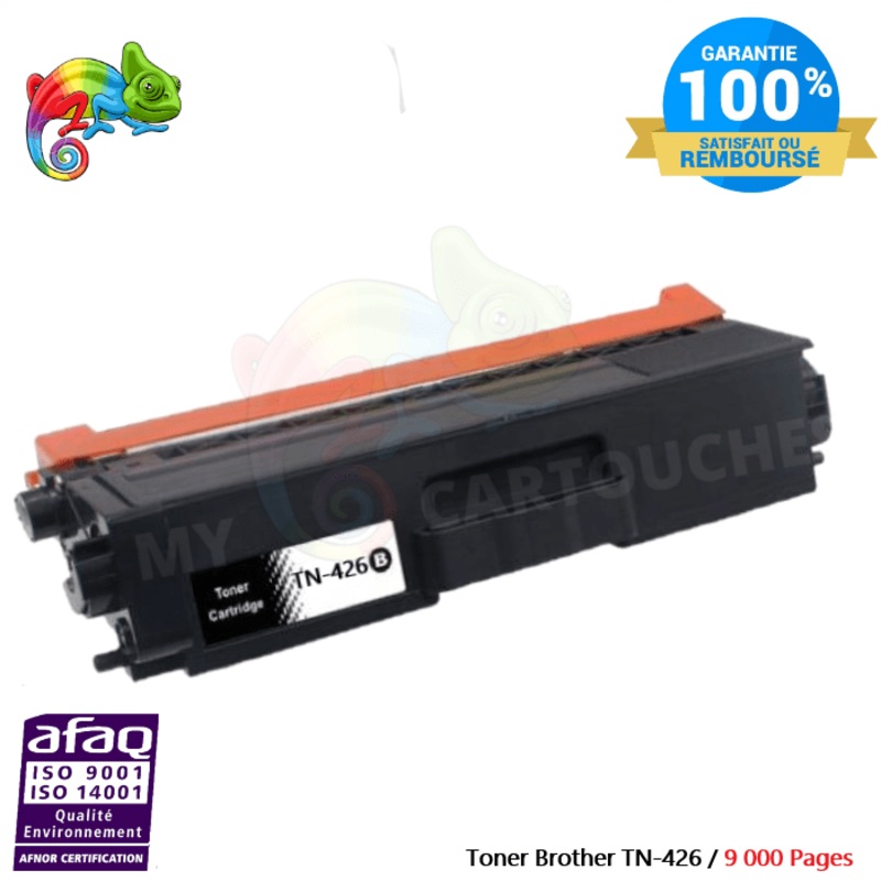 Toner Laser  Brother TN 426  Noir Brother ( HL-L 8360 CDW….. )  Compatible