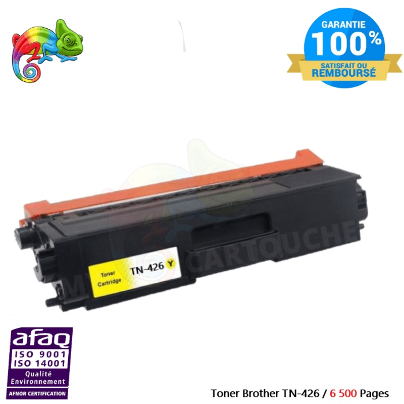 Toner Laser  Brother TN 426  Yellow Brother ( HL-L 8360 CDW….. )  Compatible