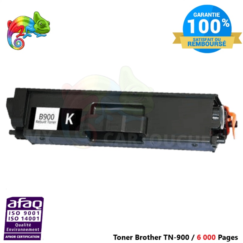 Toner Laser  Brother TN 900 Noir Brother ( MFC-L 9500 Series ….. )  Compatible
