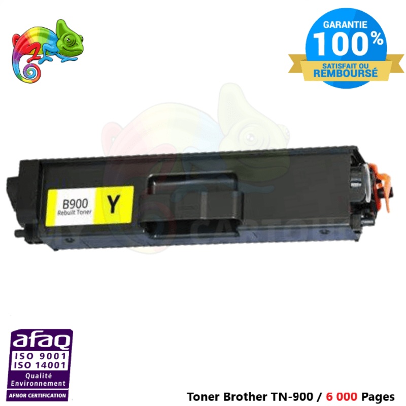 Toner Laser  Brother TN 900 Yellow Brother ( HL-L9200 CDWT ….. )  Compatible