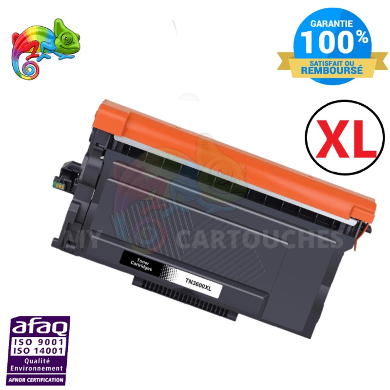 Toner Pour Brother TN-3600 XL  Noir Compatible Brother