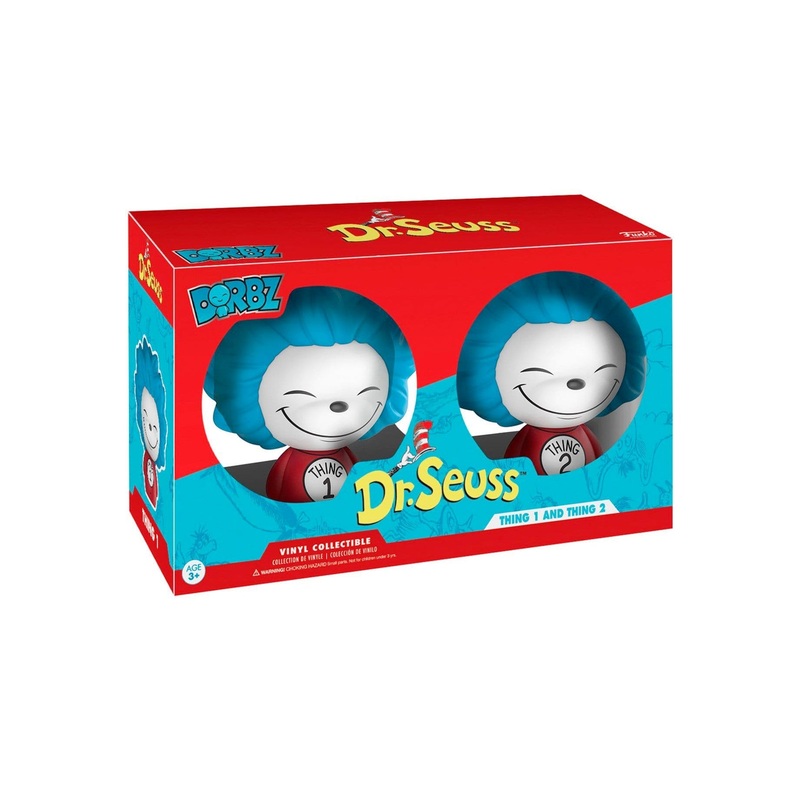 Dr. Seuss Thing 1 and Thing 2 Dorbz Vinyl Figure 2-Pack