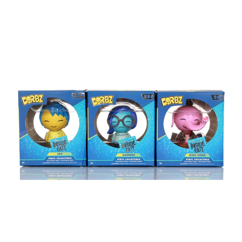 Funko Dorbz Inside Out  Set of 3