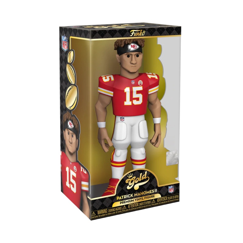 Funko Gold NFL Patrick Mahomes x Kansas City Chiefs 12 Inch Vinyl Figure