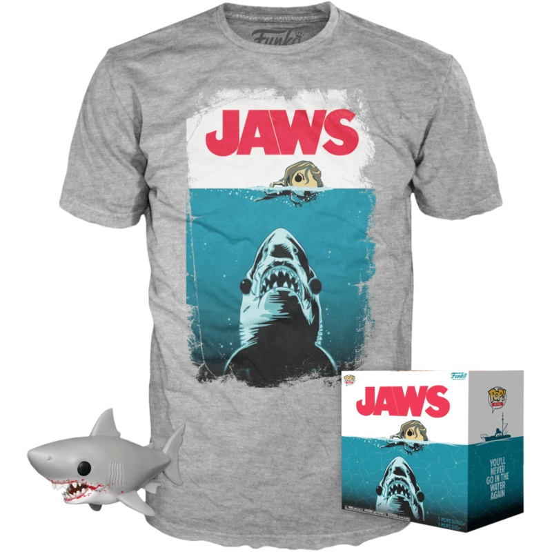 Funko Jaws POP! & Tee Box Night Swim (Medium) Bloody Variant Vinyl Figure