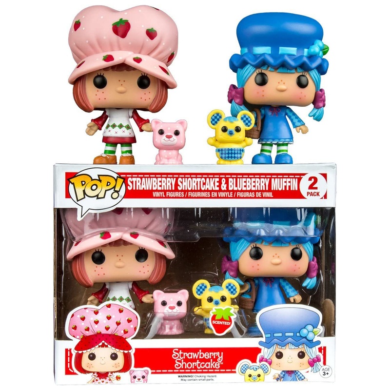 Funko POP! Strawberry Shortcake Strawberry & Blueberry Scented Exclusive Vinyl Figure 2-Pack