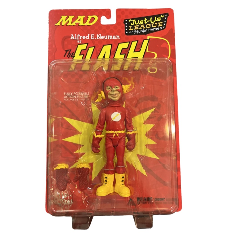 DC Comics Just-Us League Mad Alfred E Neuman As The Flash Action Figure