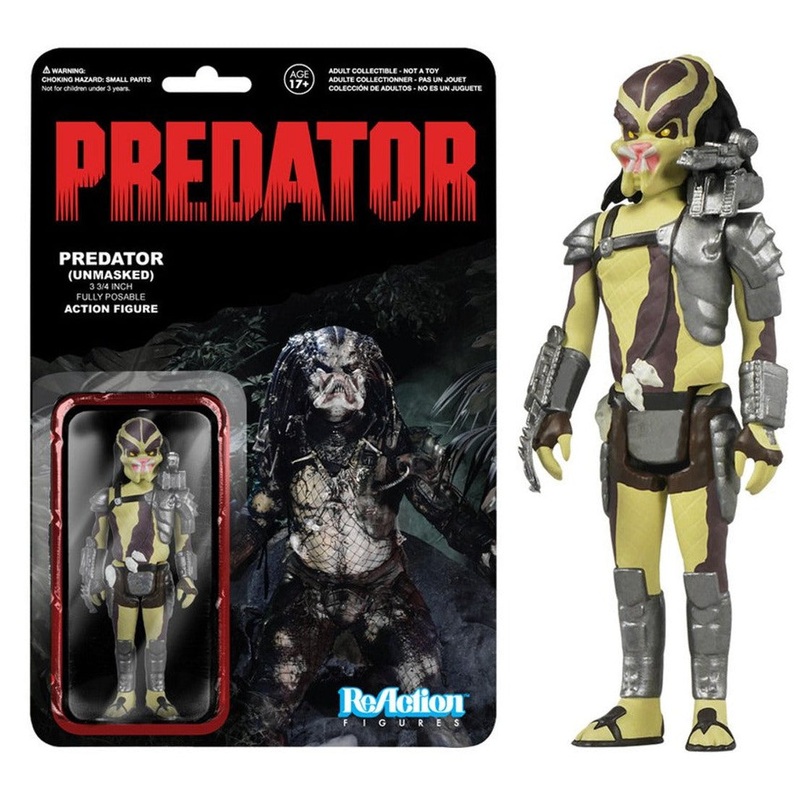 Funko Predator Closed Mouth 3 3/4 ReAction Figure
