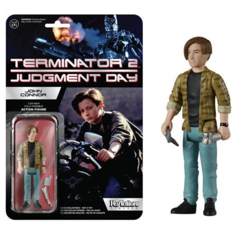 Funko ReAction Terminator 2 John Connor 3 3/4 Inch Action Figure