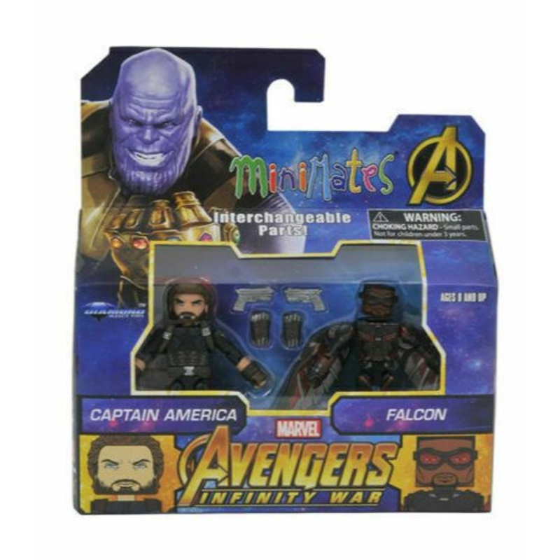 Marvel Minimates Infinity War Captain America and Falcon