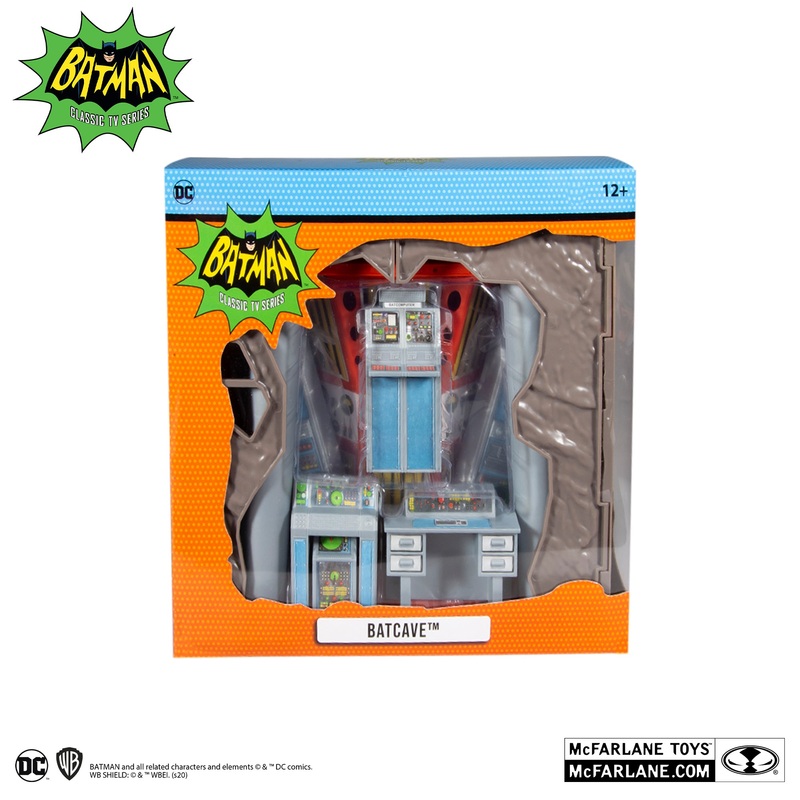 McFarlane Batman ’66 Retro Batcave Playset
