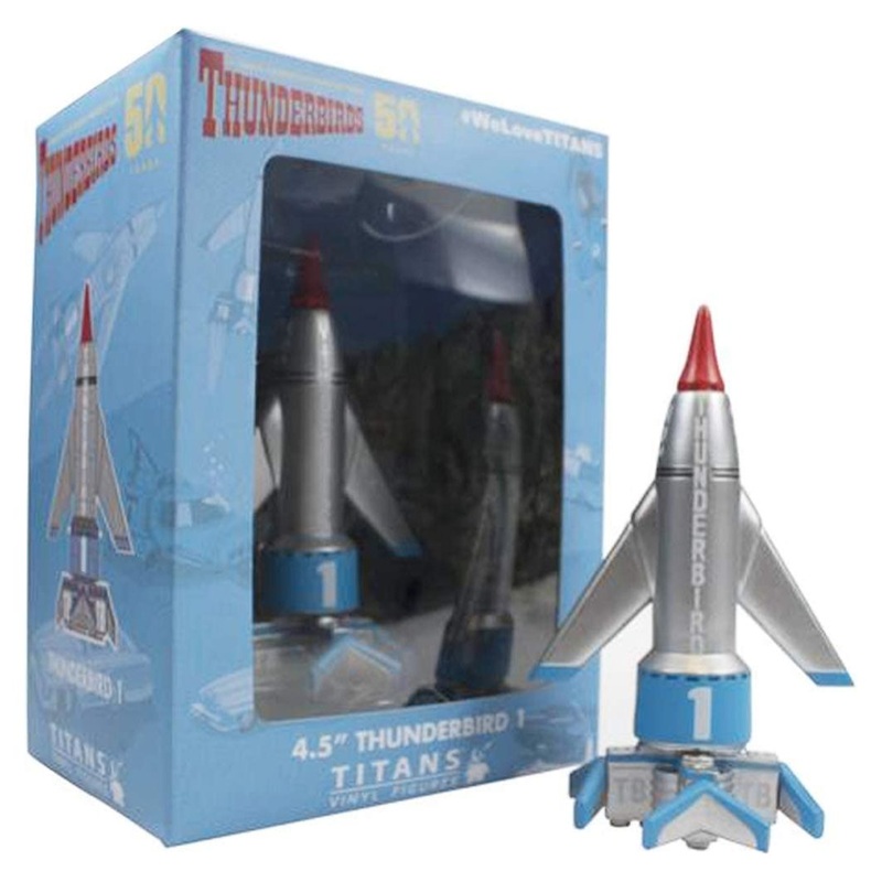 Thunderbirds Thunderbird 1 Vehicle 4 1/2-Inch Vinyl Figure