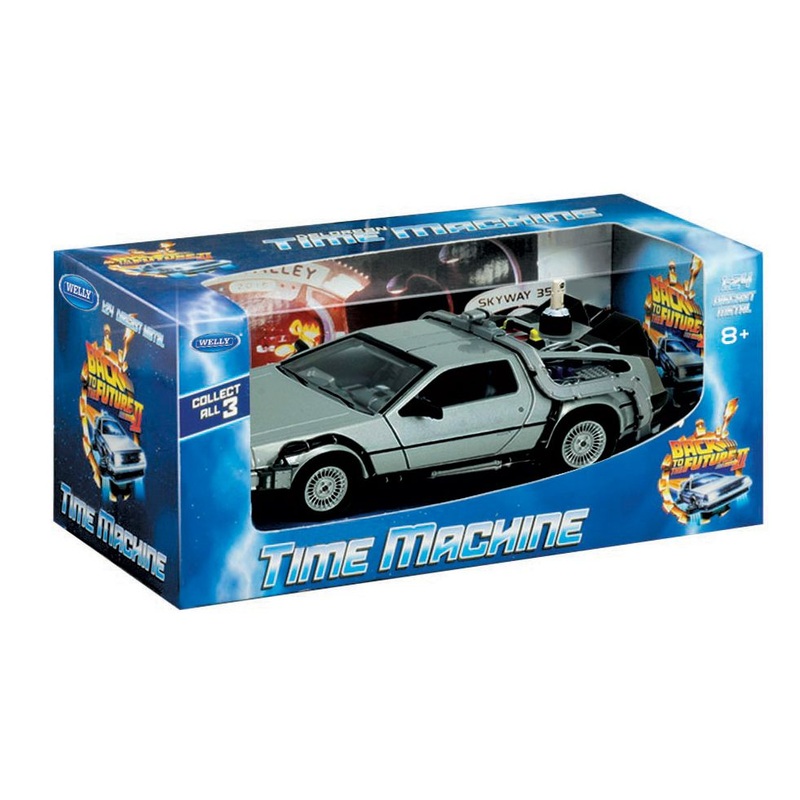 Welly Back to the Future Part II Delorean Time Machine 1/24