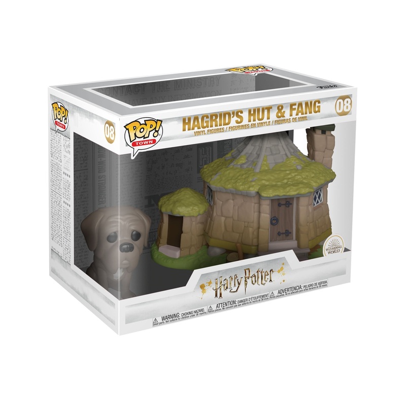 Funko POP Harry Potter Hagrid’s Hut with Fang Pop! Town