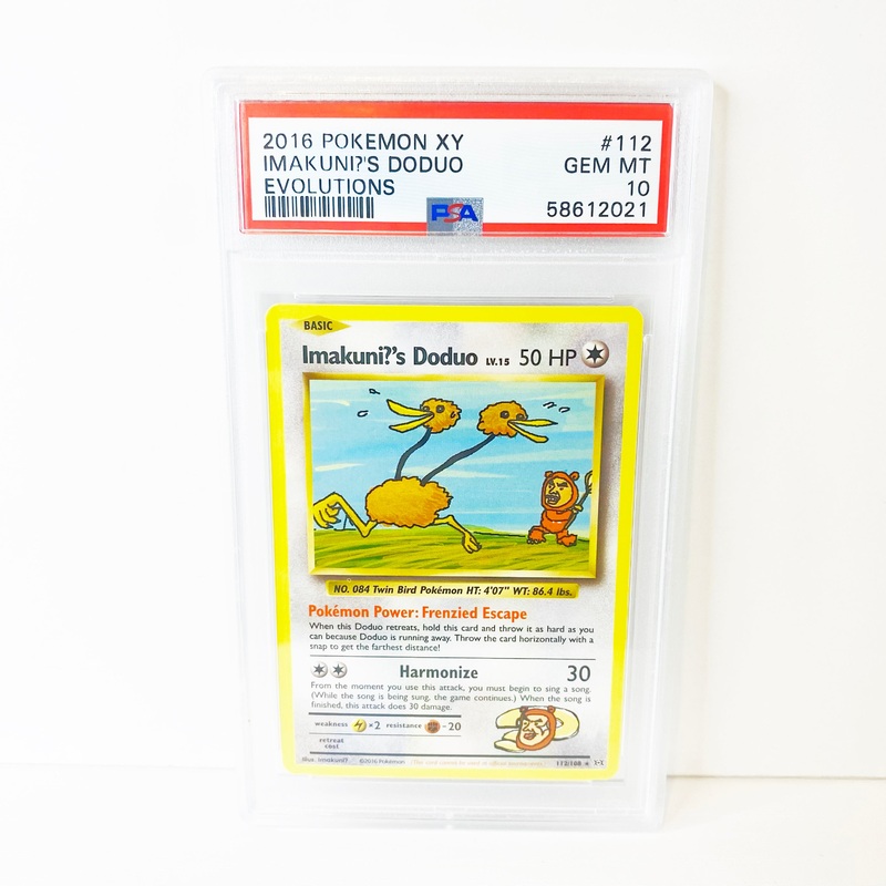 Pokemon Evolutions Ikamuni?’s Doduo PSA 10