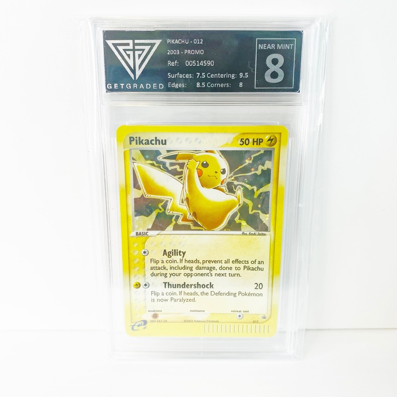 Pokemon Pikachu Black Star Holo Promo Get Graded 8