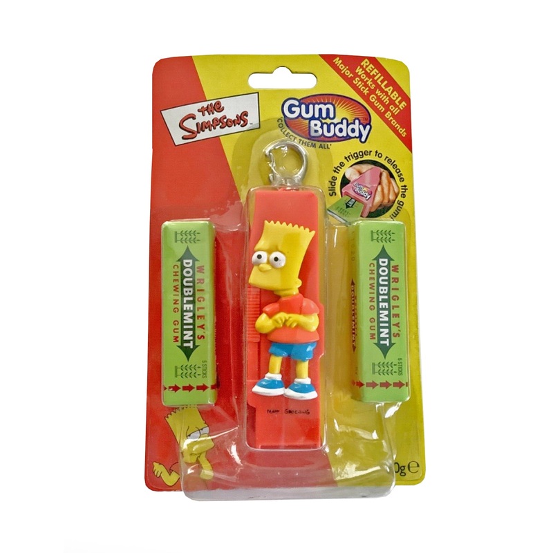 Simpsons Vintage Gum Buddy 2000 Bart Simpsons