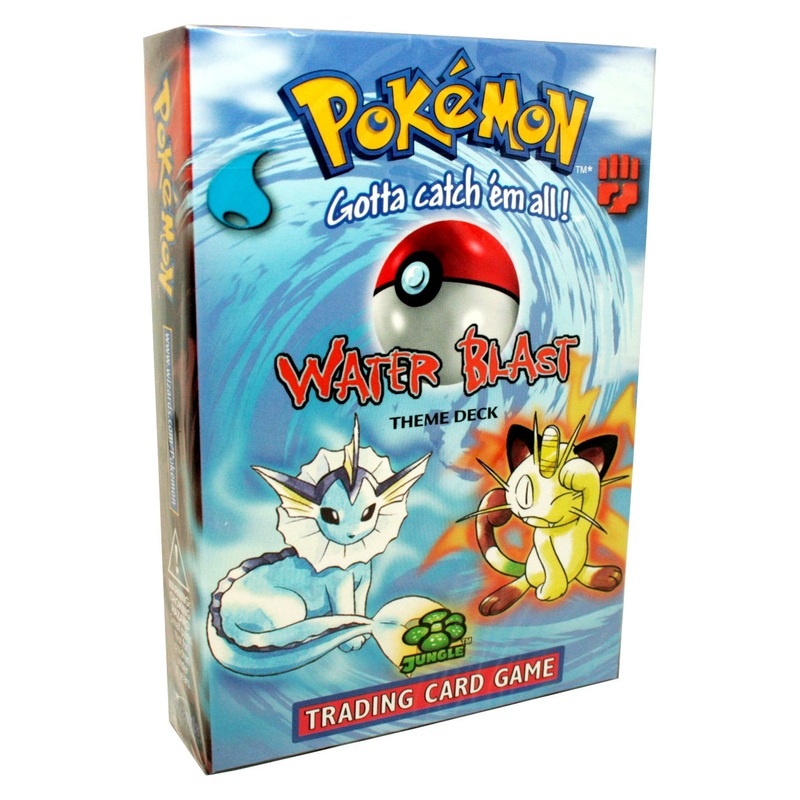 Pokmon Trading Card Game Vintage Water Blast Deck Jungle