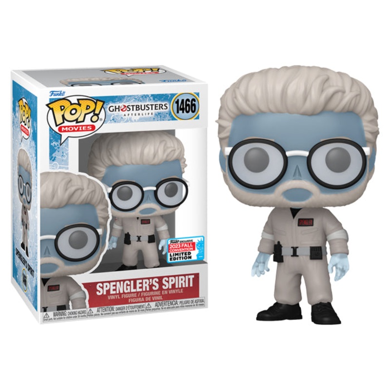 Funko POP Ghostbusters Afterlife Spengler’s Spirit Fall Convention 1466 Exclusive Vinyl Figure