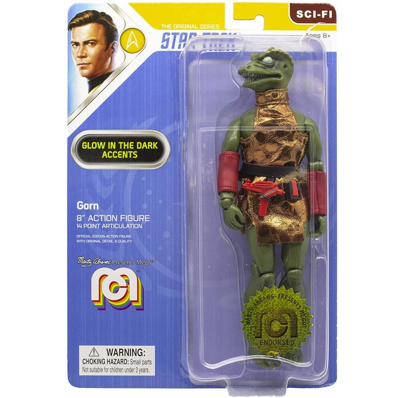 Mego Star Trek – Gorn – Glow in the Dark 8 Inch Action Figure