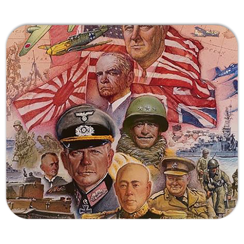 Custom Axis & Allies Box Art Style 2 Mouse Pad