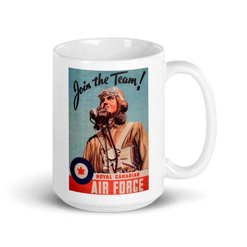 WW2 Canadian Recruitment Poster Mug