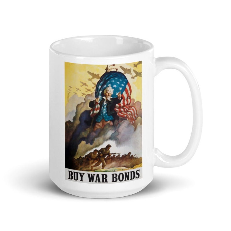 WW2 Propraganda Combat Coffee Mug