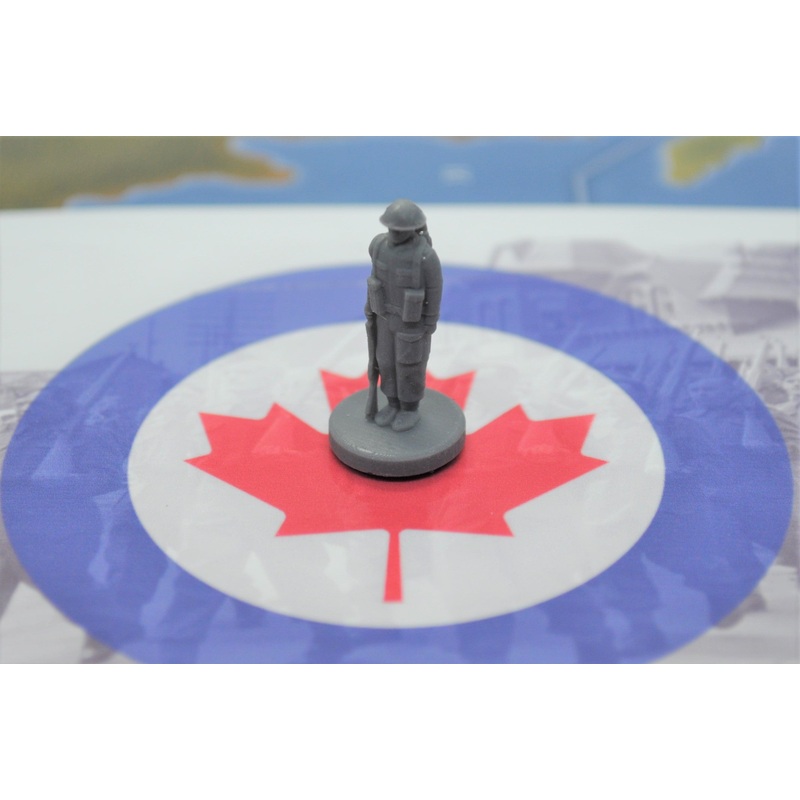 1/72 3D Printed Canadian Infantry (x15)