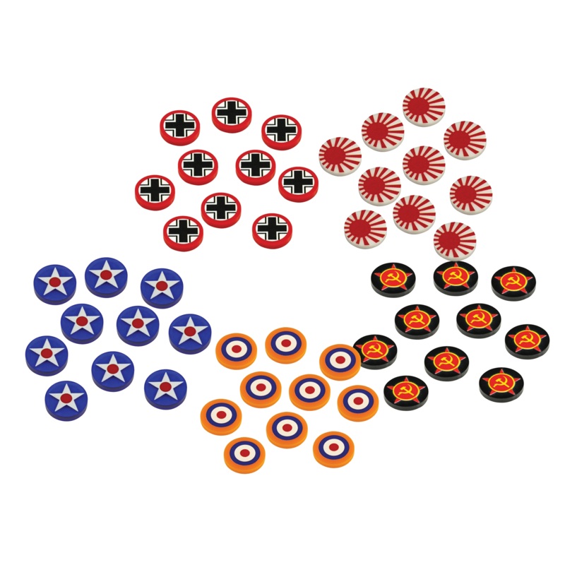 50Pc Axis & Allies 1941 & 1942 Roundel Upgrade.