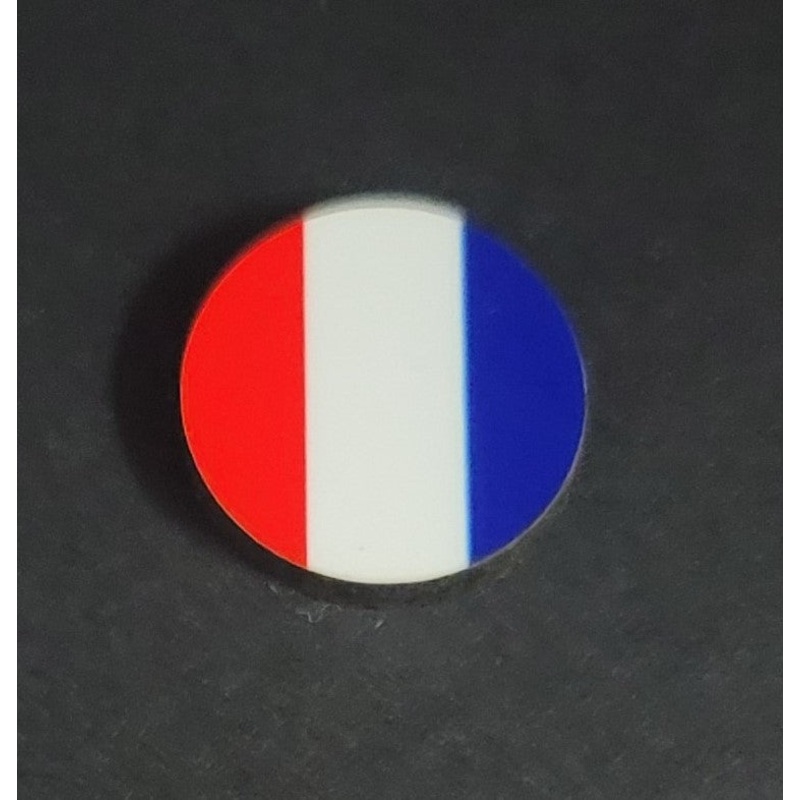 French Republic Flag Roundel (x10)