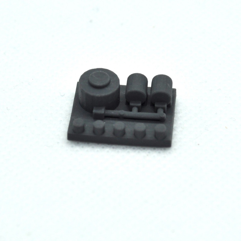 3D Printed Large Naval Fuel Depot Marker (x10)