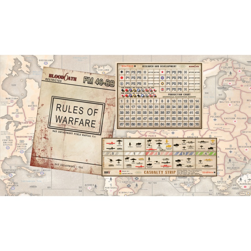 Printed Player Aid Bundle for BBR 6