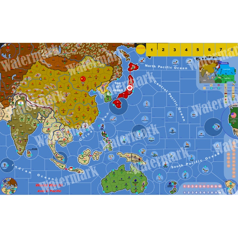 WW3 USA Vs USSR/Pacific Theater 1980’s