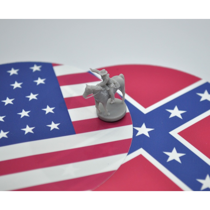 3D Printed Confederate Cavalry (x10)