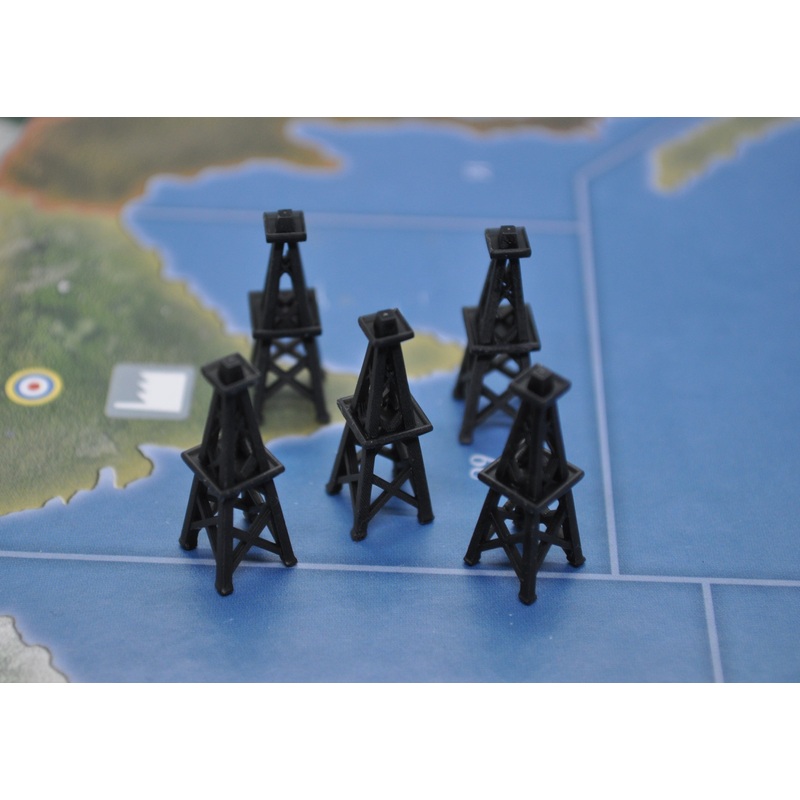 3D Printed Oil Derrick (x10