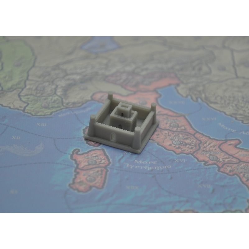 3D Printed Roman Fortress (x10)