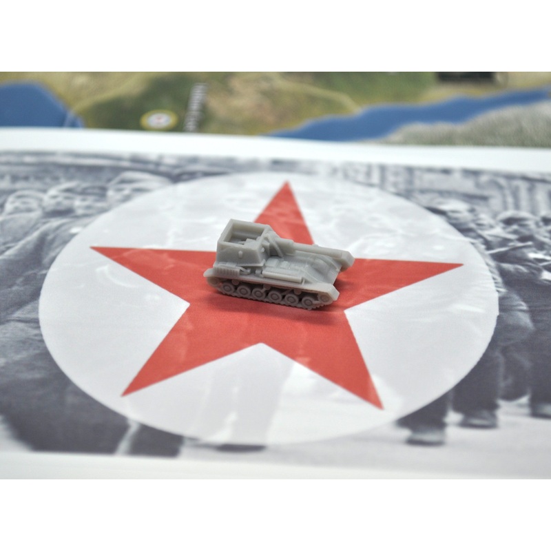 3D Printed Russian SU-76 (x10)