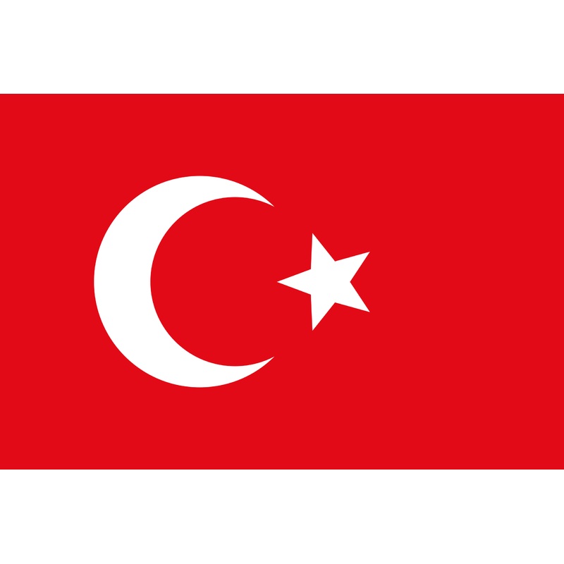 Acrylic Flag of the Ottoman Empire Token (x10)