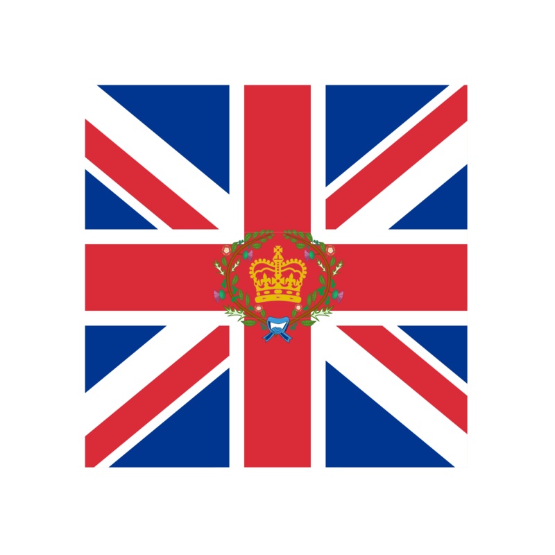 Acrylic Napoleonic Flag of Britian Token (x10) (Copy)